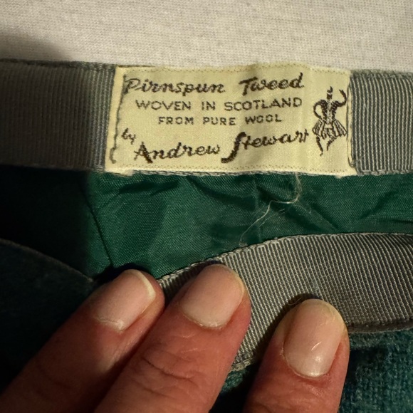 Elegant Teal Fringe Poncho and Skirt Set - Picture 7 of 9